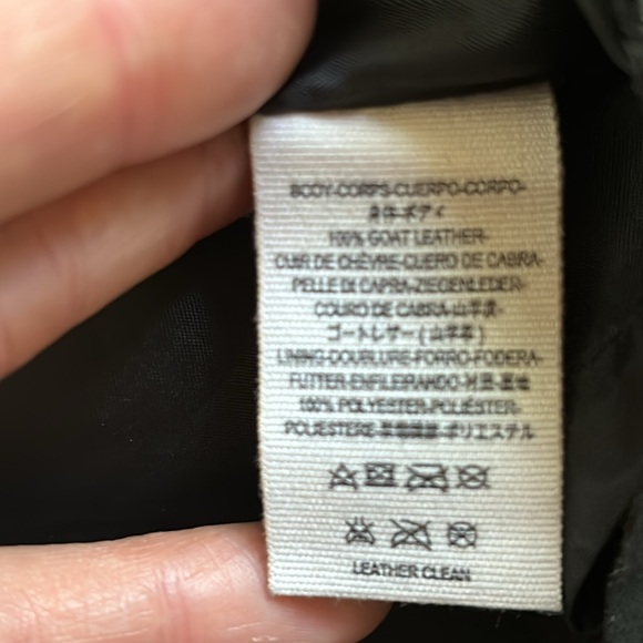 Natalie one shoulder leather dress - Picture 4 of 4